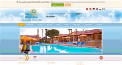 Desktop Screenshot of losalmendros.es